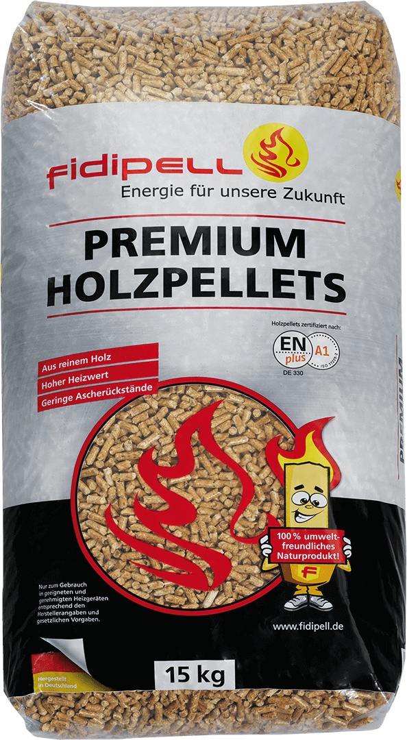 Premium Holzpellets Sack 15 kg