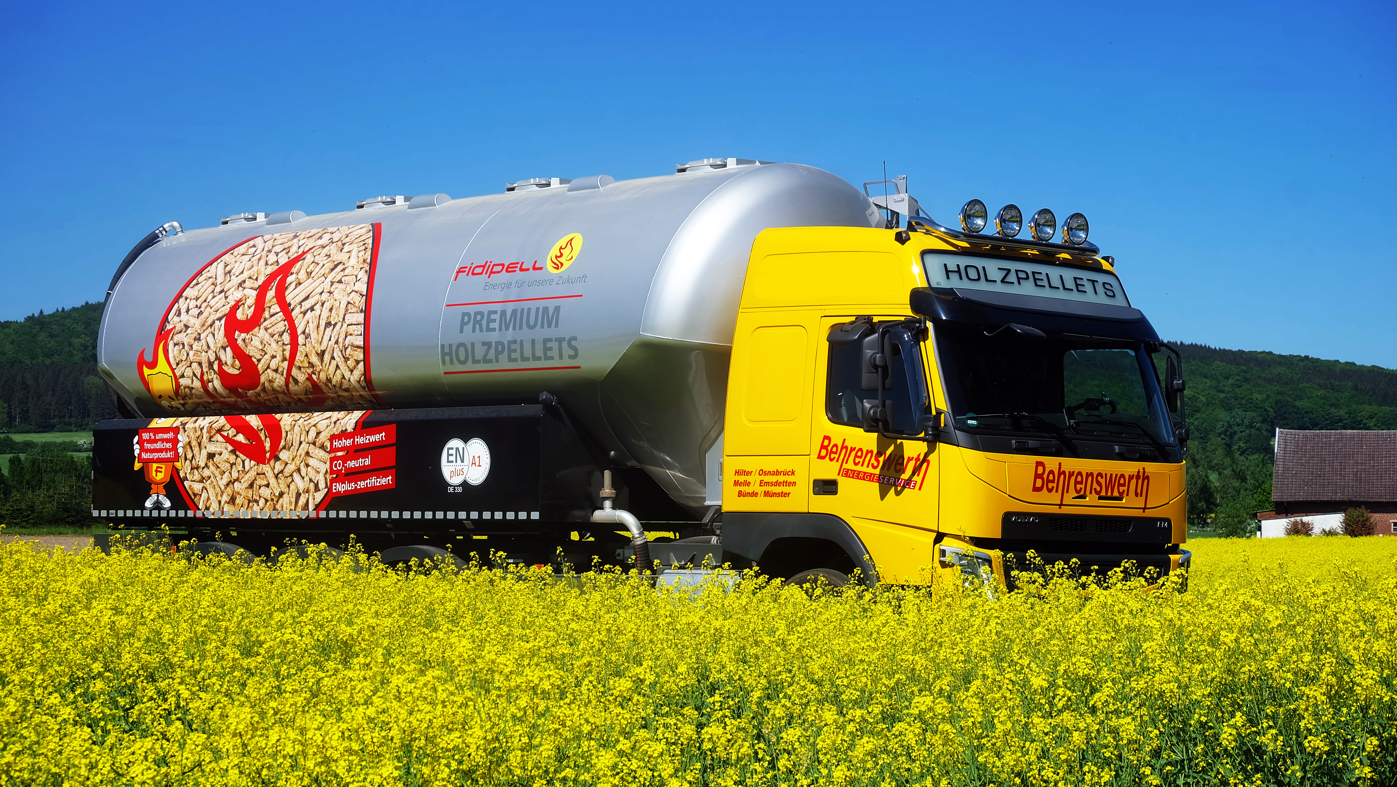 Behrenswerth Pellet-LKW