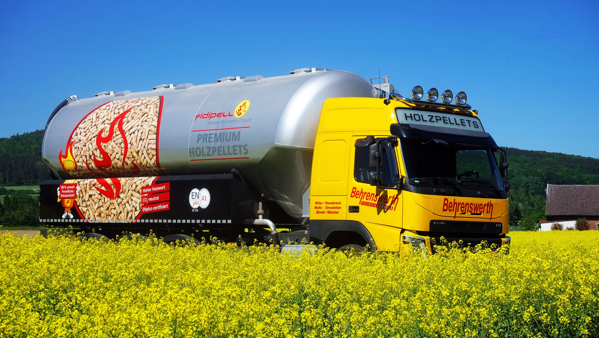 Behrenswerth Pellet-LKW